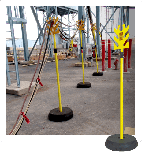 Portable Electric Cable Support tower