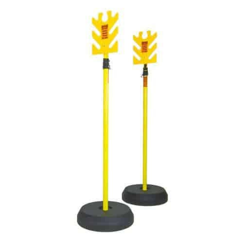 PORTABLE ELECTRIC CABLE SUPPORT TOWERS